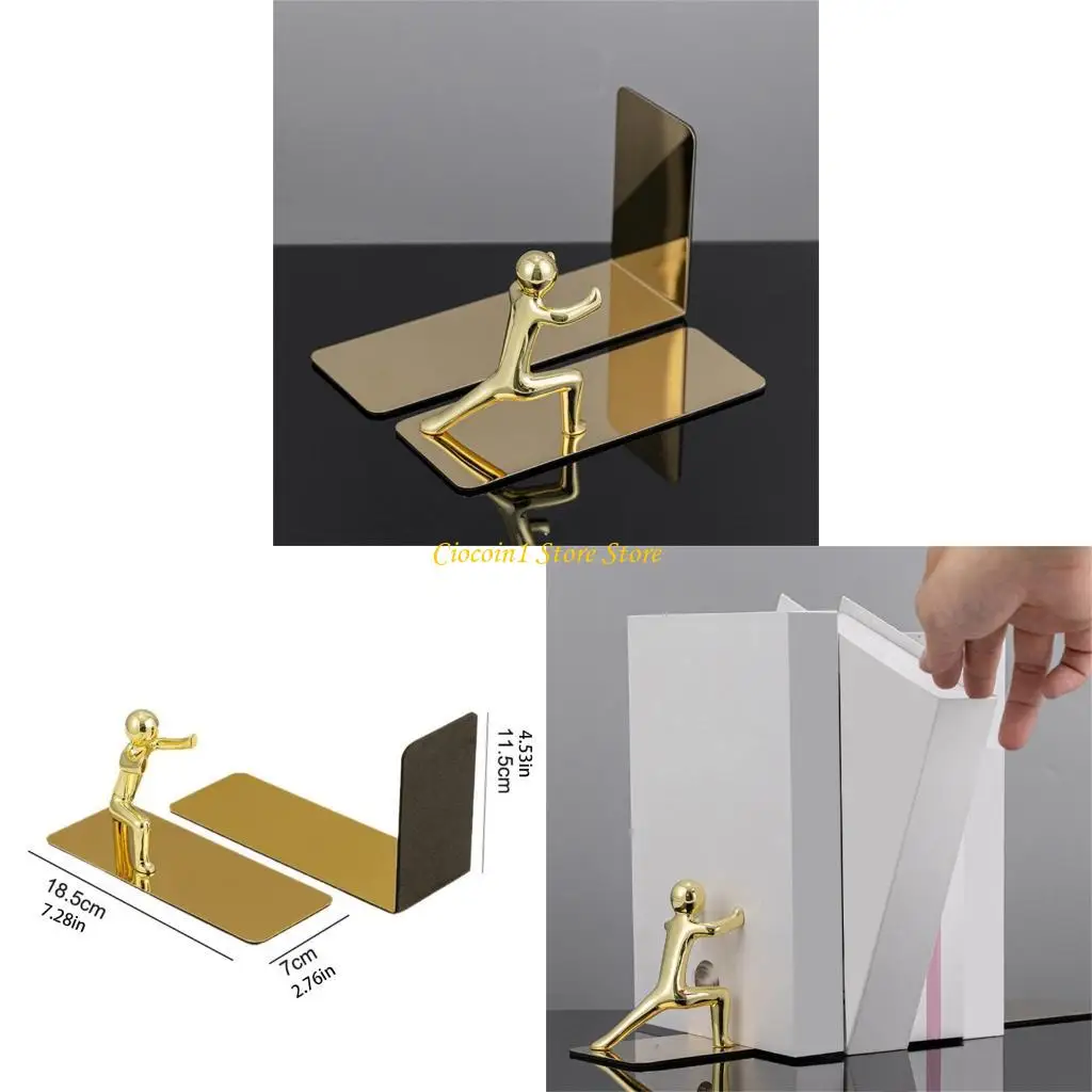 

A3PC Kung Fu Man Bookends Decorative Bookends Creative Bookends Книга Подарок
