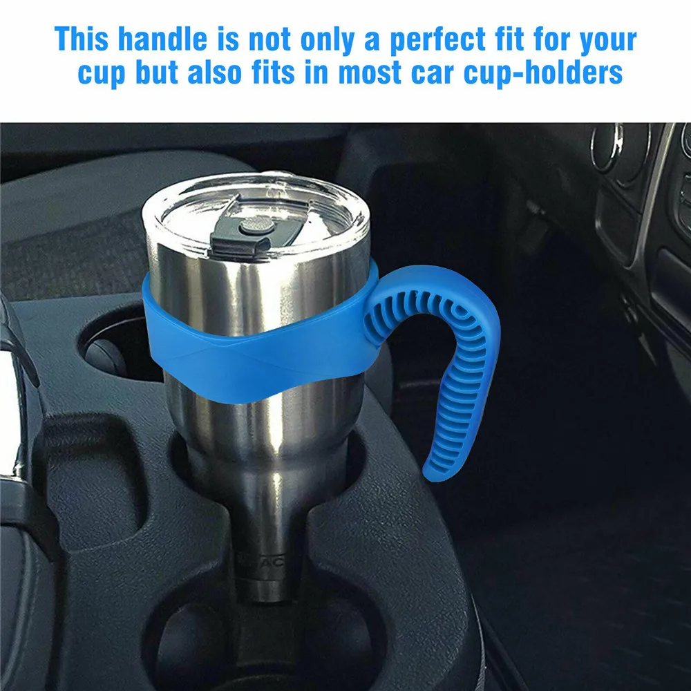 1pc Handle for 30 Oz RTIC YETI Rambler Tumbler coffee cup travel Drinkware holder Water Bottle Tumbler Cup Handle