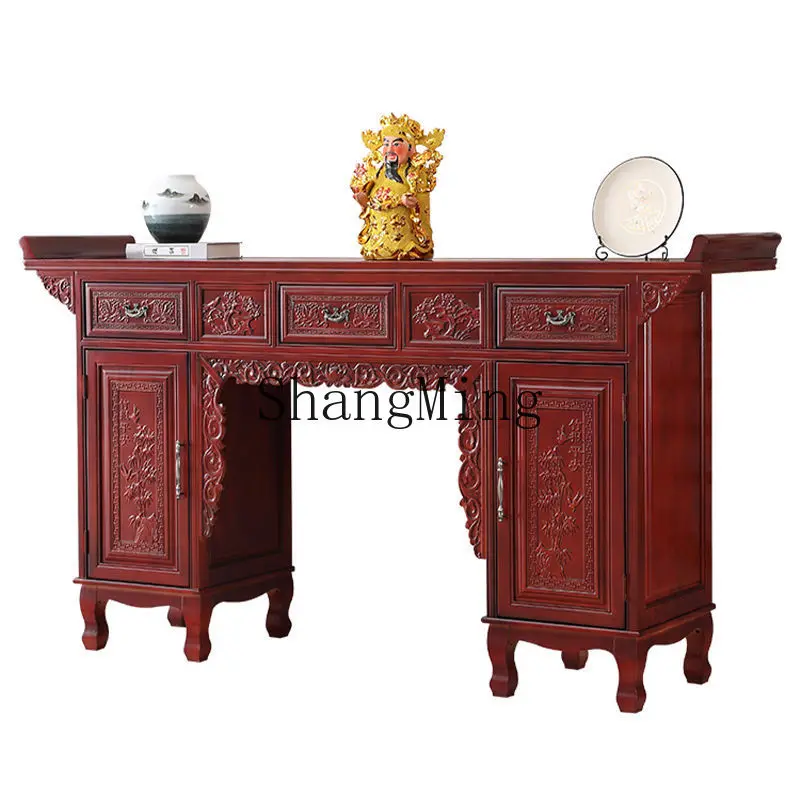 FG Chinese Buddhist table Buddhist table Buddhist niche household cabinet