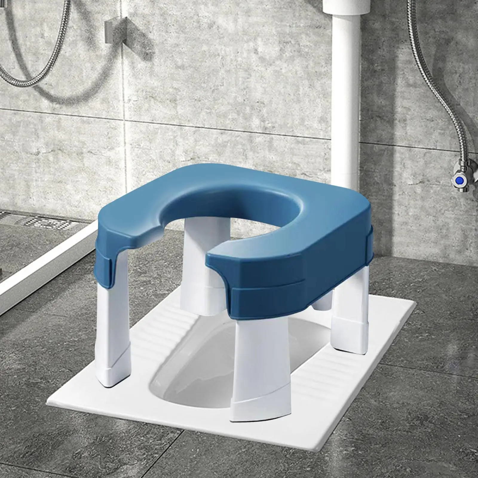 Stool Multifunctional Simple Foot Stool Squat Potty Bathroom Toilet Stool Toilet Seat Stool for Bathroom Potty