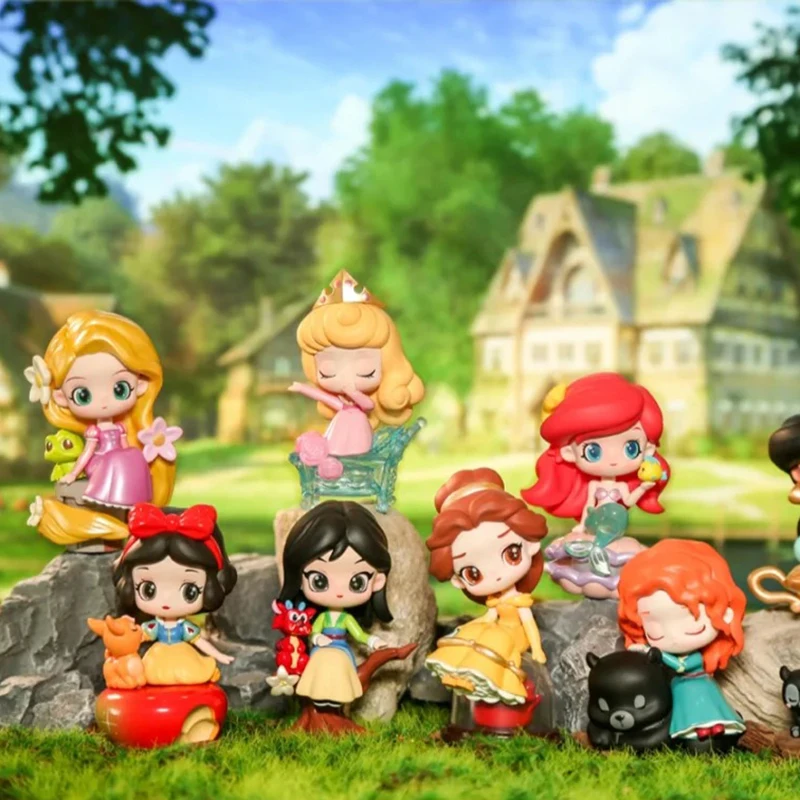 

Серия «Сказка принцессы Диснея», слепая коробка, эксклюзивная сказочная сцена принцессы, изысканный набор кукол с богатыми деталями сцены