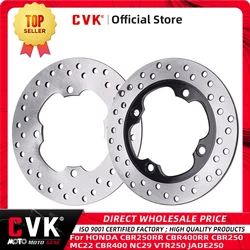 Rear Brake Disc Plate Brake Disk For HONDA CBR250RR CBR400RR CBR250 MC22 CBR400 NC29 VTR250 JADE250 Hornet Hornet250