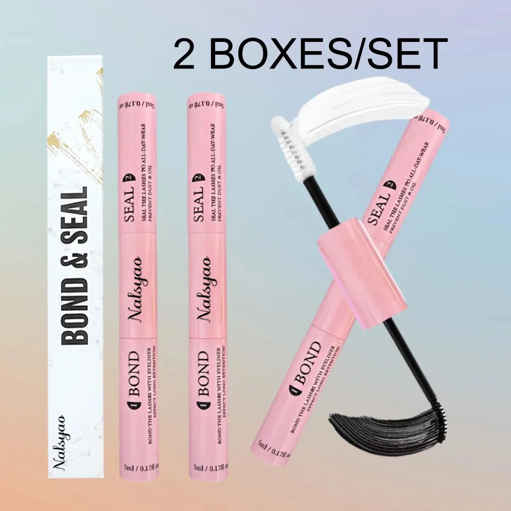 Wholesale eyelash glue Lash Bond and Sealant Customize lash glue for Cluster Waterproof Clear Coating Raincoat Strong Tasteless