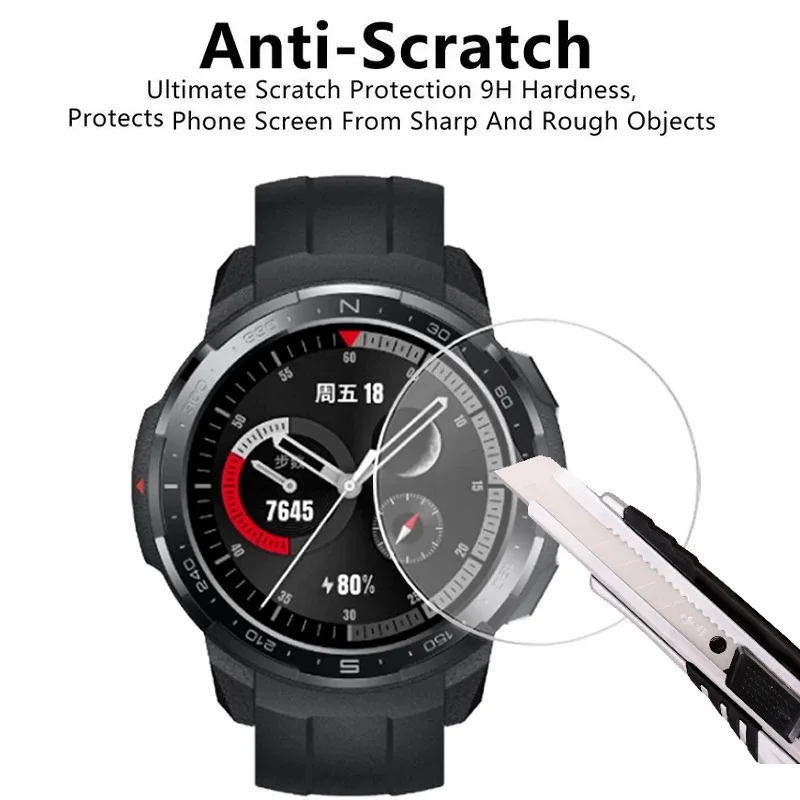 Tempered Glass for Honor Watch GS Pro Screen Protector for Honor Watch GS Pro Glass Watch Protector Protection Film