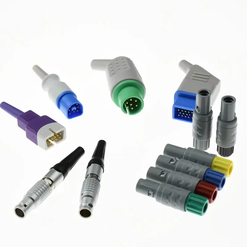 

2 4 5 6 7 8 9 10 14Pin Medical Consumables Standard Spo2 Cable Connector Panel Socket