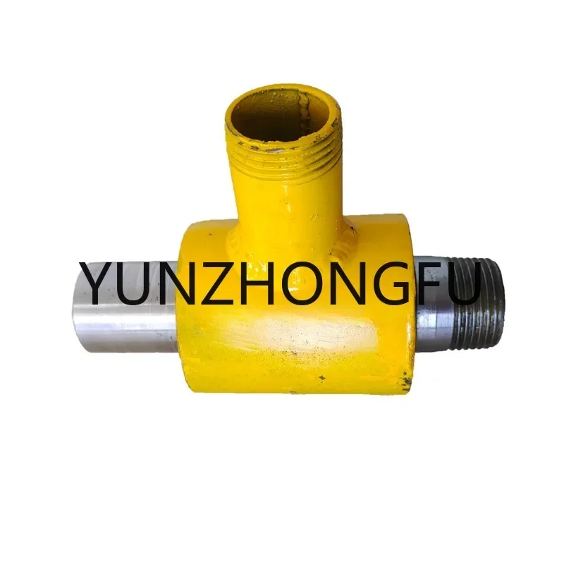 Well drilling rig drill pipe joint water injector water hyacinth sewage mud pipe laying machine passing eye