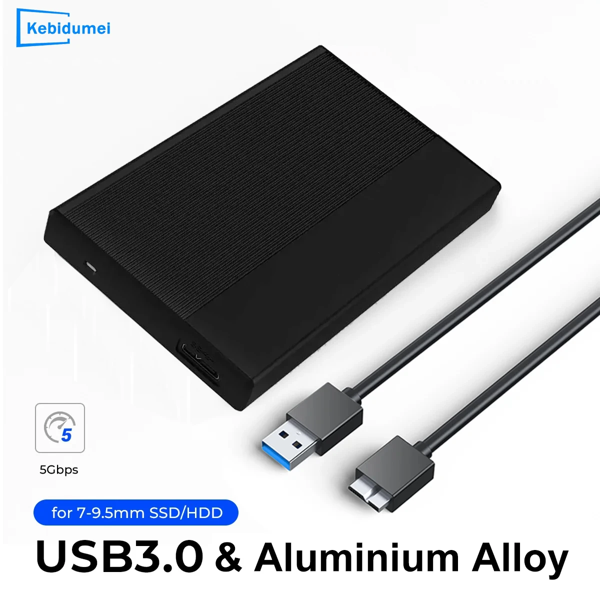 

Внешний жесткий диск USB 2,5, дюйма, из алюминия ,USB3.0 2.5" HDD Case ,Aluminum 2.5 External Hard Drive Case ,SATA 5Gbps Hard Disk Enclosure ,External Storage Case for PC Laptop