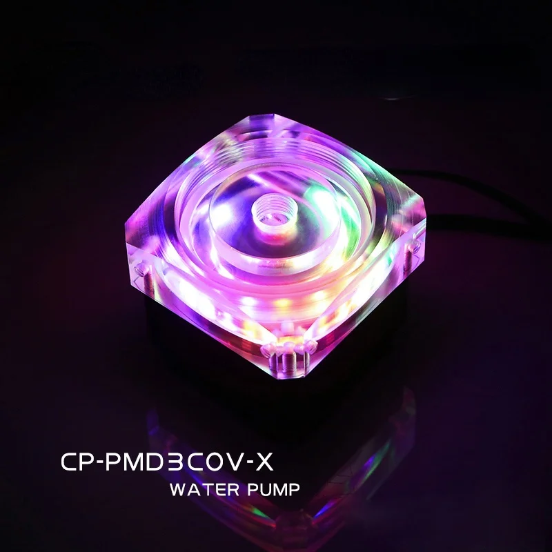 FOR B- PMD3-COV Computer Water-Cooled Blue Luminous DDC Pump Head 6 M Flow 600L/H