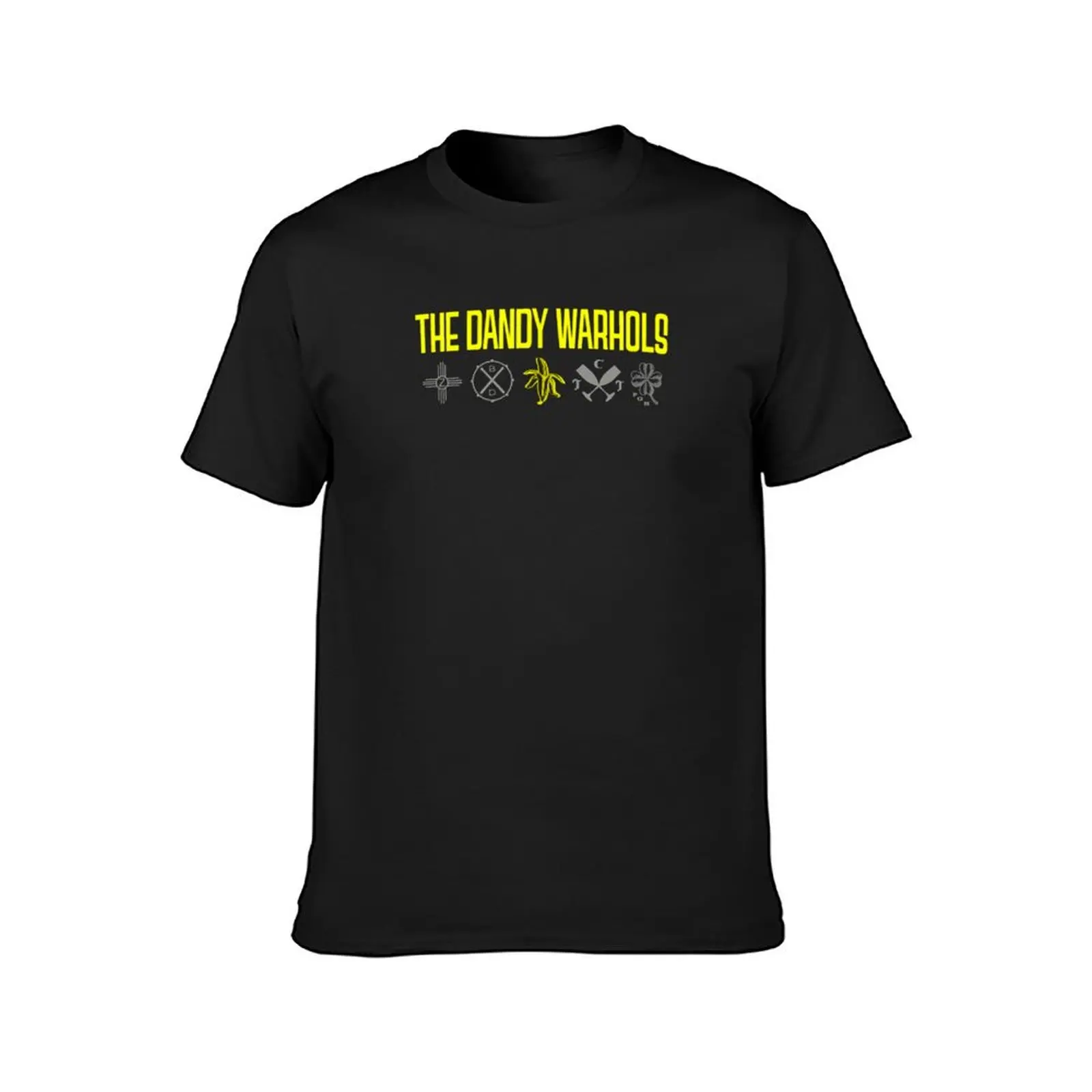 The Dandy Warhols Logos T-Shirt anime clothes boys whites mens champion t shirts