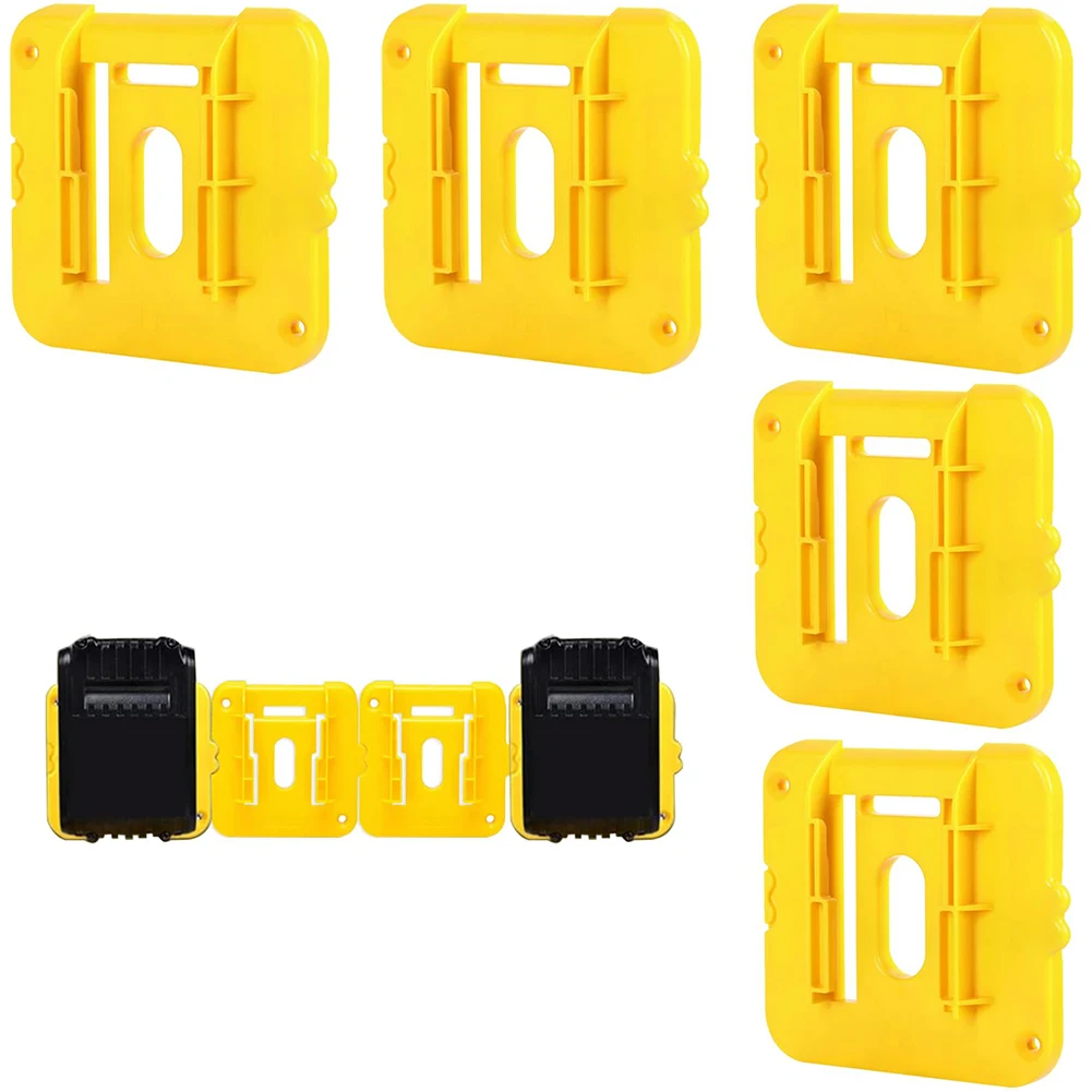 Tidy Up and Optimize Space in Any Vehicle or Workshop With Our Practical Set of Five Wall Mounted Battery Holders