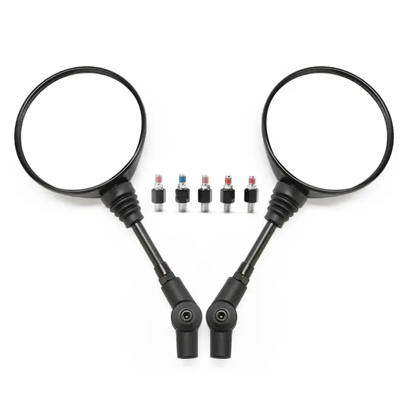 Compact Motorcycle Round Mirror Rearview Mirror With 5 Screws For Honda XR150L 2023-2024 Motorcycle Modified Mirror Accessories
