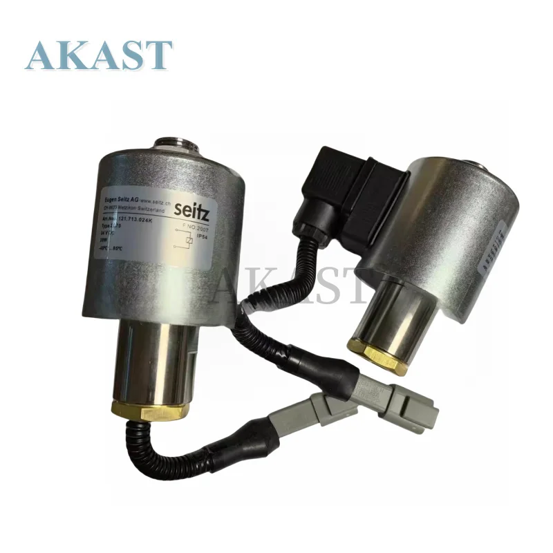 

1089045110 1089045107 Solenoid Valve Assembly 24V for Atlas Copco Portable Air Compressor for 1089-0451-10 1089-0451-07