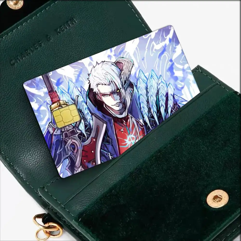 Devil May Cry DMC Nero Cool Waterproof Film Skin Cover Credit Card Stickers Debit Front Bank Bus