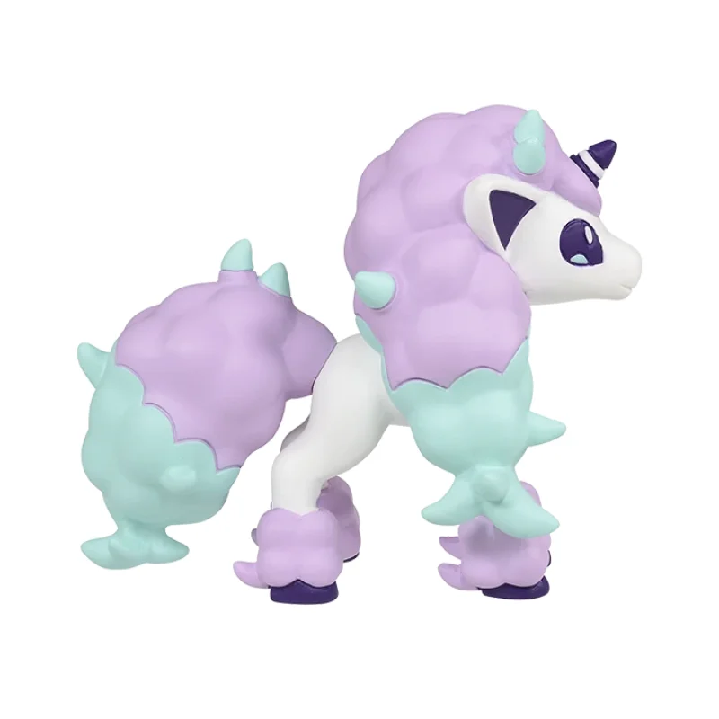 Original TOMY Pokemon Figuren MS-42 Kawaii Galar Region Ponyta Modell 5cm PVC Anime Spielzeug Kind Geschenke