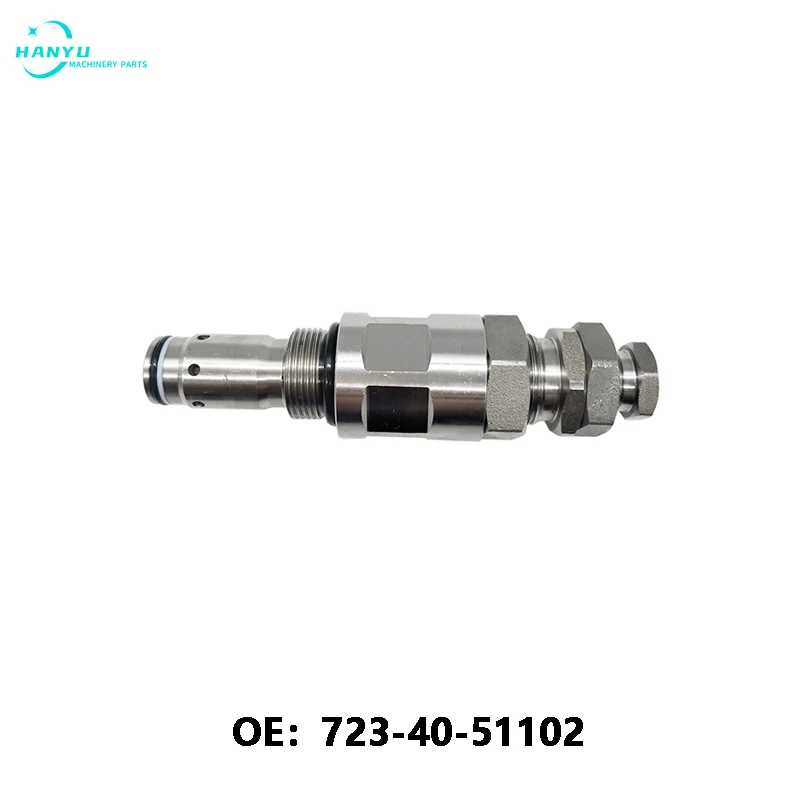 

New High-quality Suitable for Pc200-6 Main Control Relief Valve excavator hydraulic accessories 723-40-51102