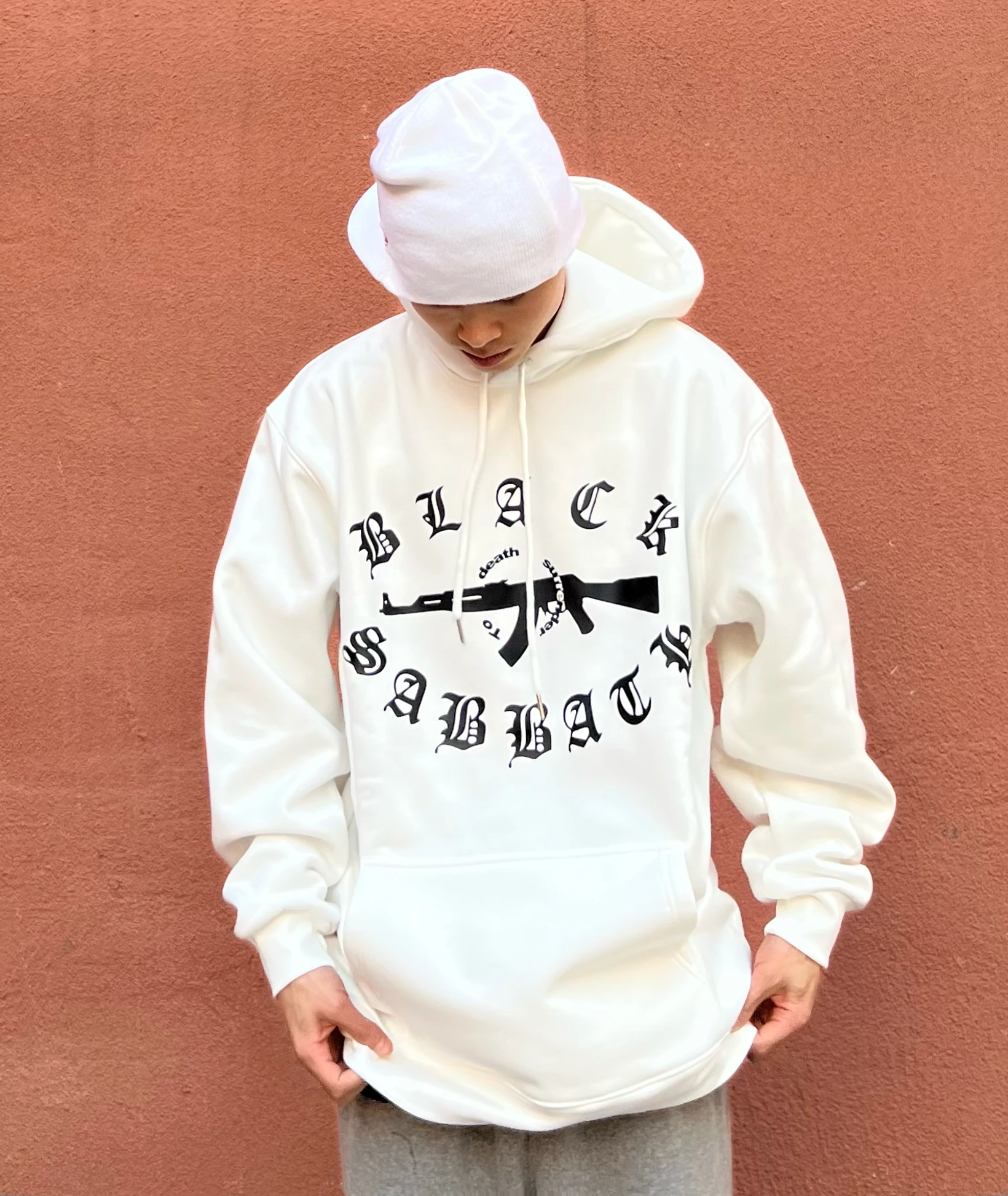 

Оригинальная толстовка оверсайз AK47 в стиле хип-хоп с флисовой подкладкой, свободного кроя, большого размера, в стиле олдскул, мужская, повседневная, уличная одежда