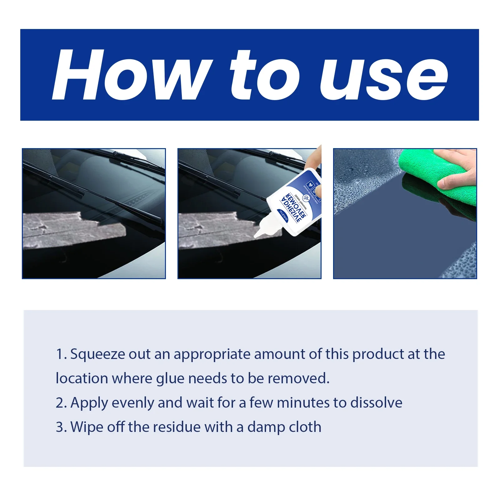 Jaysuing Glue stains treasure car with multi-functional glue remover self-adhesive cleaning and decontamination powerful remover