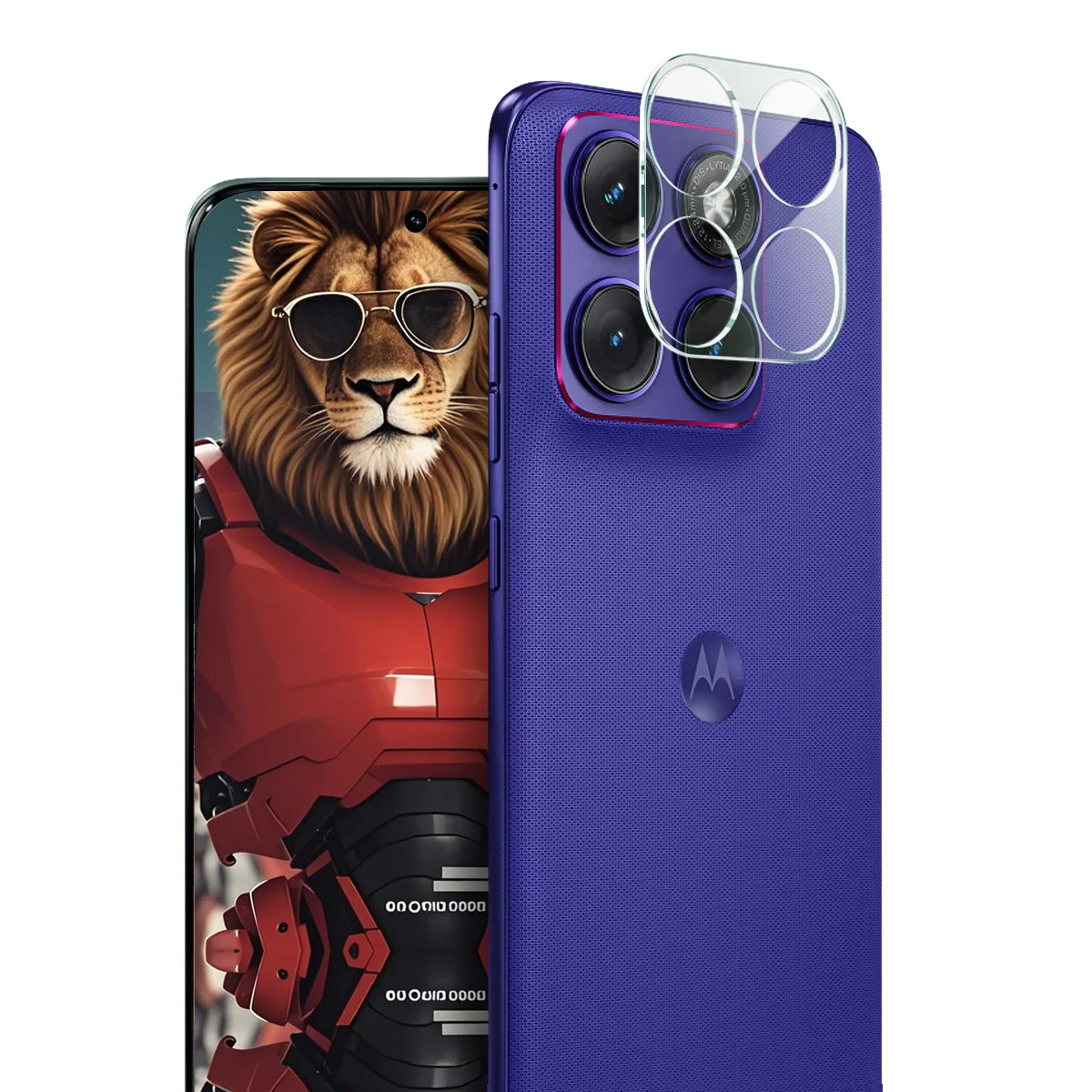

Стекло объектива IMAK для Moto Edge 70 Fusion 5G со встроенной защитной пленкой для камеры
