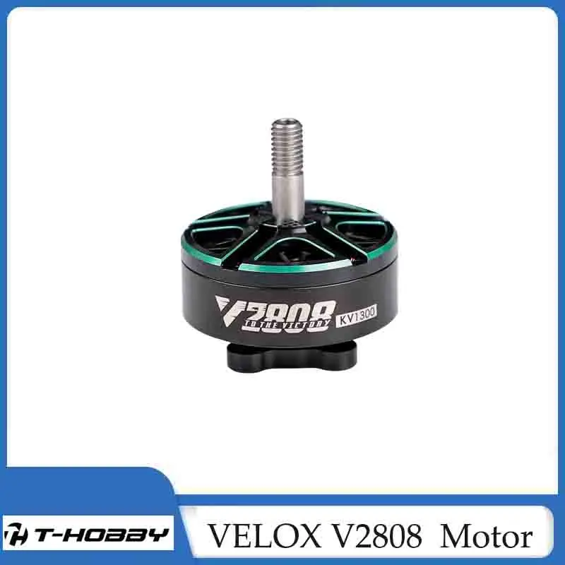 

T-Motor VELOX V2808 1300KV 1500KV 1950KV Мотор с валом 4 мм для FPV-дронов 4-5 дюймов Cinewhoop и 7-8 дюймов Long Range Cinelifter RC