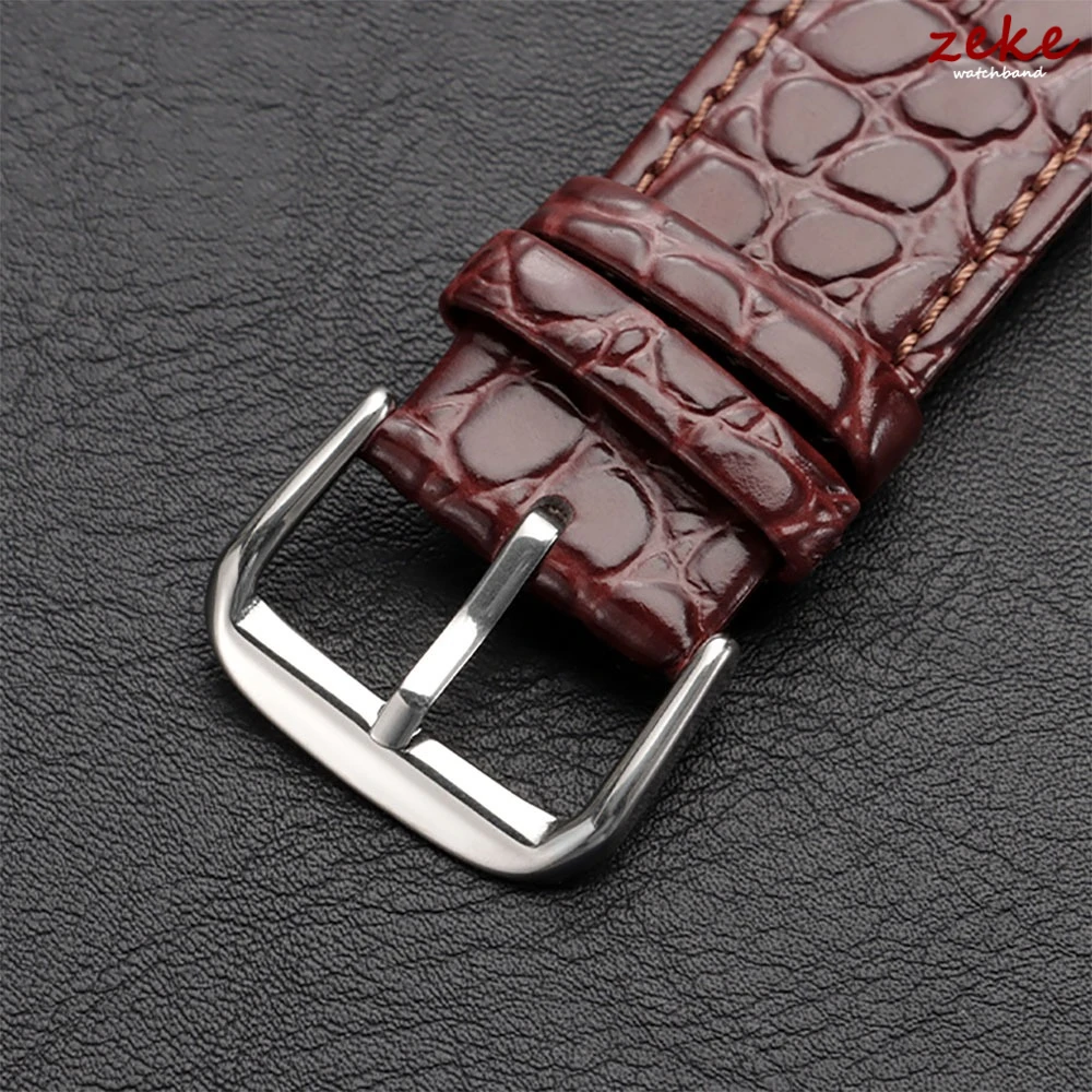 Schwarzbraunes Leder-Uhrenarmb – Dress Watch Ultra Thin Bewertung und Preis