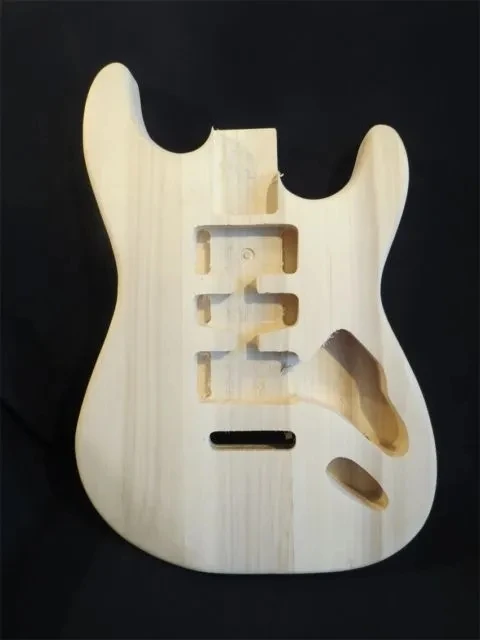 Unfinished Guitar Body Style SSH maple Light weight High Quality