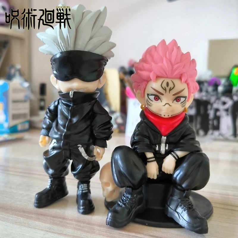 New Satoru Gojo Action Figure Jujutsu Kaisen Anime Figure 3 Style Lord of the Curse Sukuna Figurine Collection Model Doll Toys