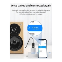 4 in 1 Bluetooth 5.1 Audio Receiver Transmitter Stereo USB Dongle 3.5mm 3.5 AUX for RCA Wireless Adapter for Car KitJADD