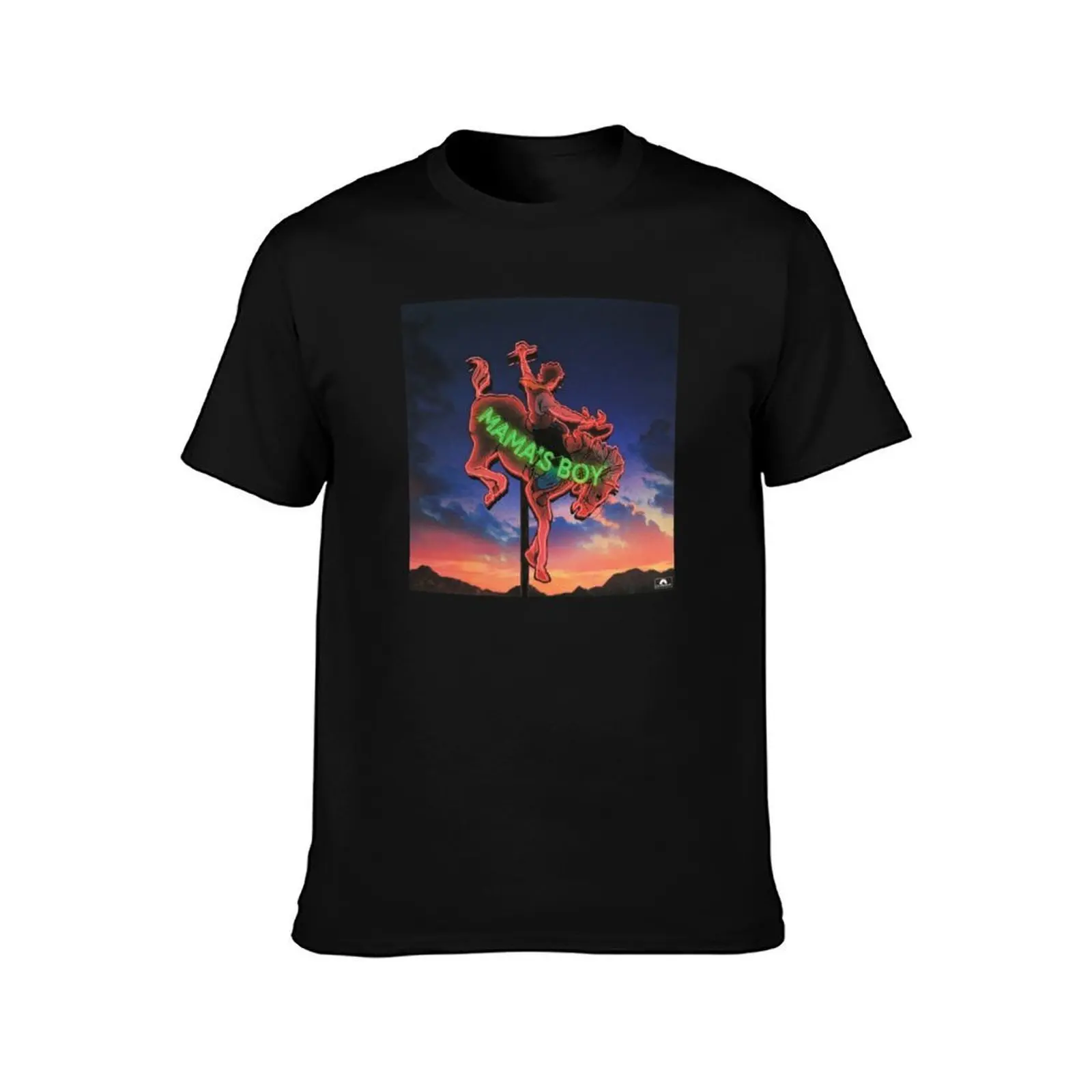 CONFIRM THIRD MAMA'S BOY T-Shirt, Summer Casual Cotton Tee, Oversized Streetwear Tops, Vintage Graphic Print, Unisex Men Women