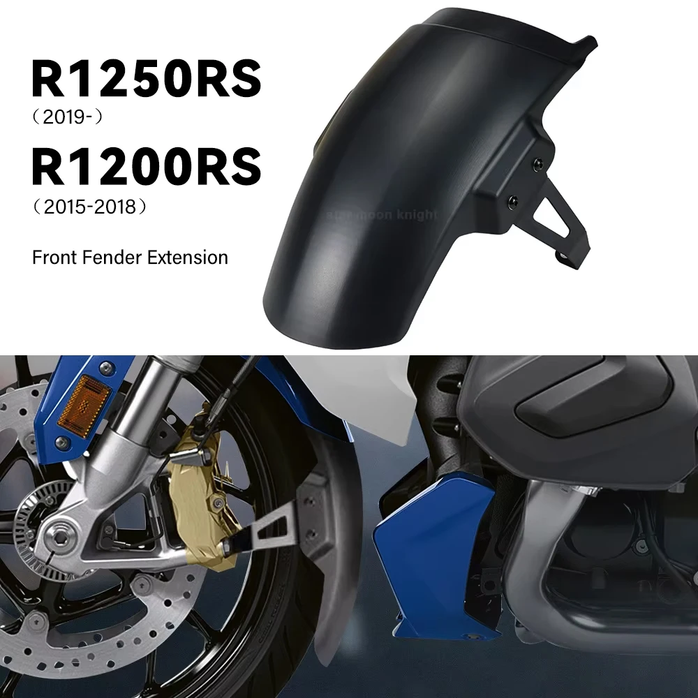 For BMW 1250RS R 1250 1200 RS R1250RS (2019-) R1200RS (2015-2018) Front Fender Splash Guard Extension Motorcycle Accessories