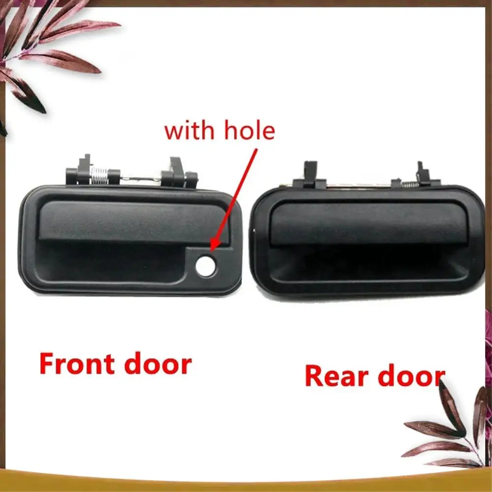 Reemplazo de manijas de puertas exteriores negras de AB59-Car para camioneta Isuzu Rodeo 1998 1999 2000 2001 2002 2003
