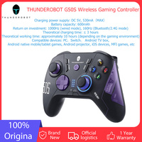 Thunderobot G50S 1000HZ Wireless Gaming Controller for Windows PC Switch IOS Android Gaming Controller 6 Programmable Buttons