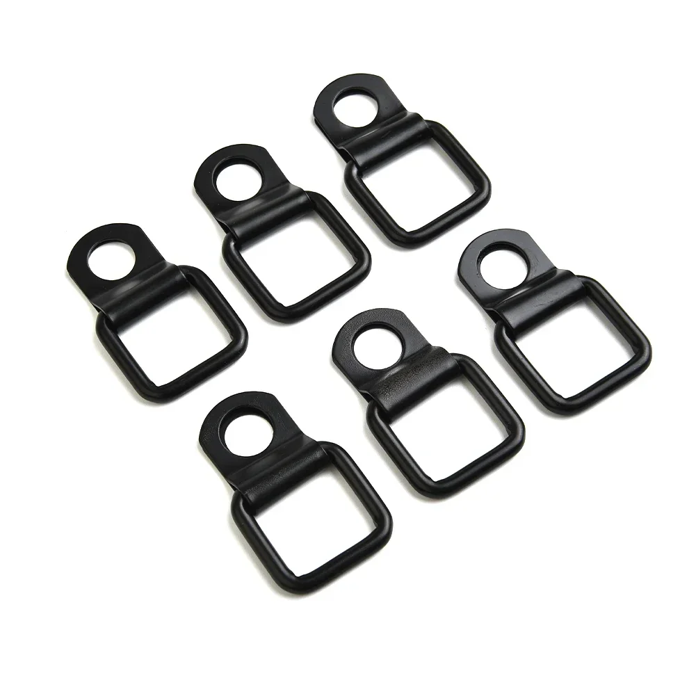 

Point Anchor Tie-down D-ring Replacement Accessories Black Hook Parts Fixing For Jeep Wrangler JK JKU 2007-2018