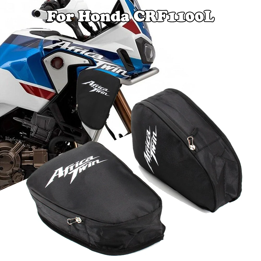 

Africa Twin 1000 Accessories For Honda CRF1000L CRF1100L Frame Crash Bar Bags Tool Placem Bag CRF1000L Adventure Sports