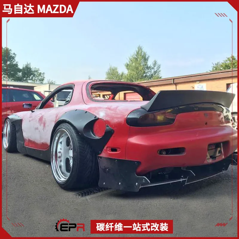 Подходит для Mazda Mazda RX7 FD3S, модификация Rocket Bunny, широкий объем кузова