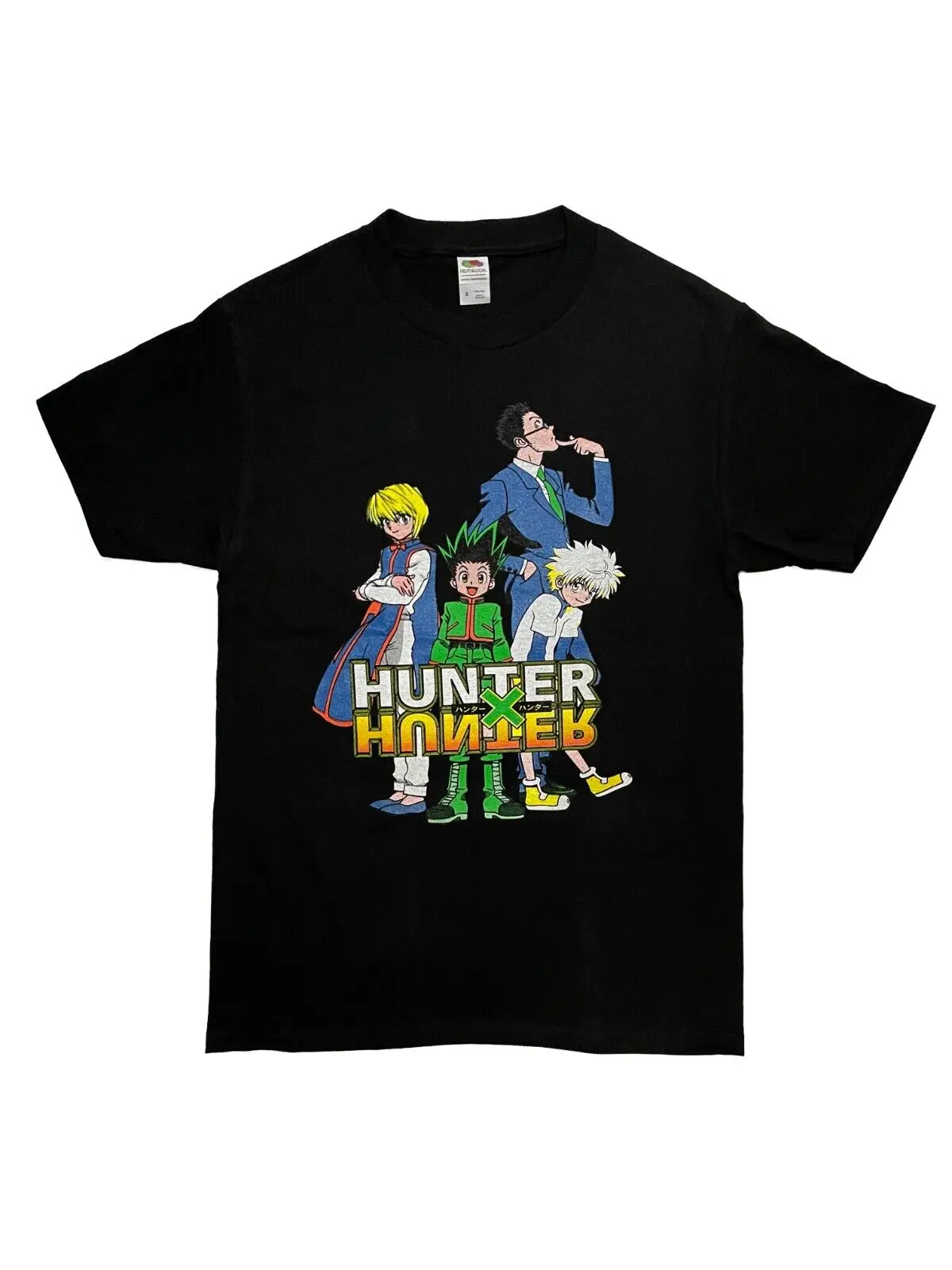 Hunter x Hunter Gon Kurapika Leorio Kilua Black Anime T-Shirt