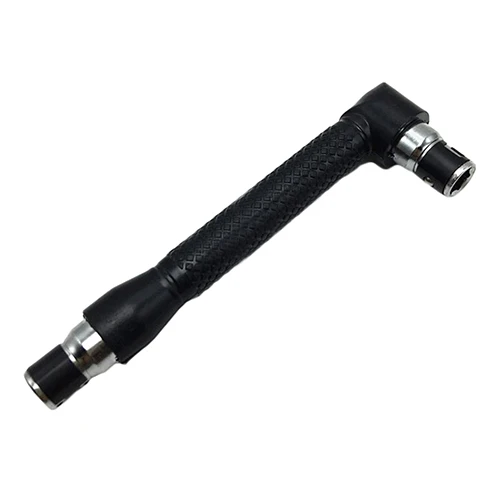 1/4 Inch Hex Torque Wrench L-shaped Double Head Socket Wrench Hex Wrench Ratchet Wrench Screwdriver Bits Driver Tools