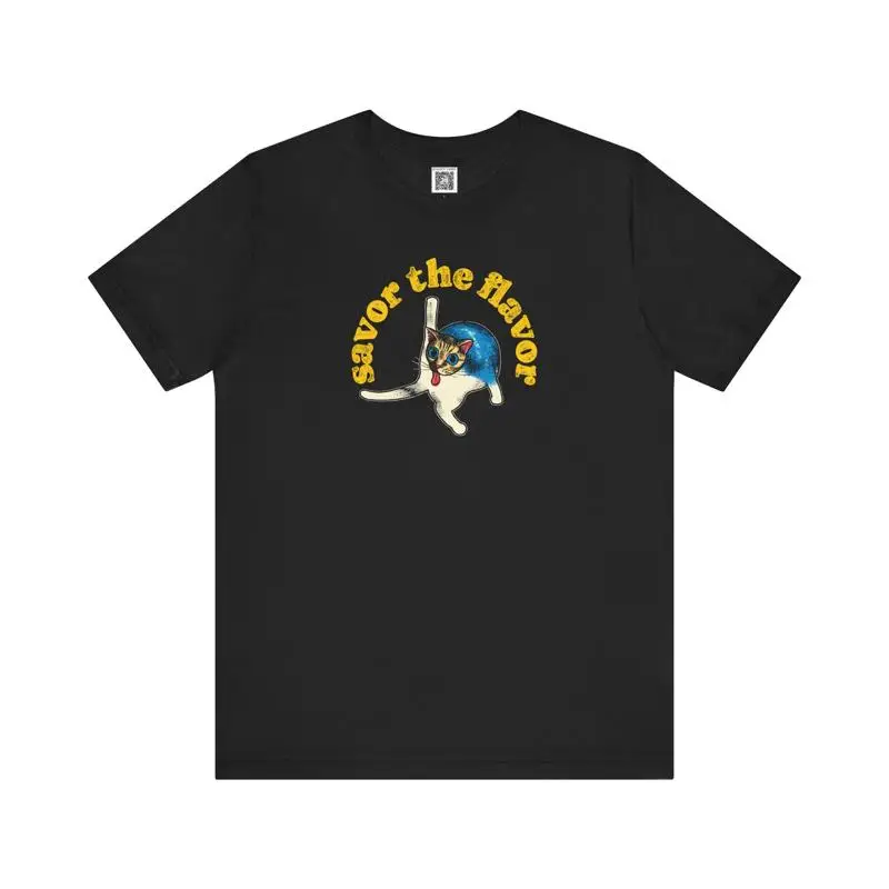

Savor the Flavor Cat T Shirt