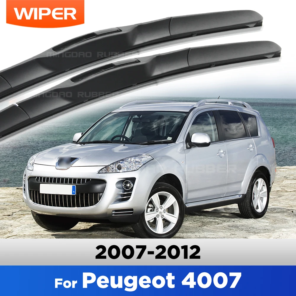 

Передние щетки стеклоочистителя CREATROAD для Peugeot 4007 2007-2012 2008 2009 2010 2011, щетка для лобового стекла 24 "+ 20"