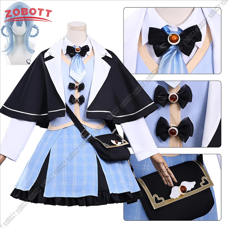 

Волшебная Девушка Ведьма Пробь Тачибана Шерри Косплей Костюм Пальто Сумка Юбка Шляпа Головные Уборы Парик JK Костюм Карнавальный Для Женщин Девочек Реквизит