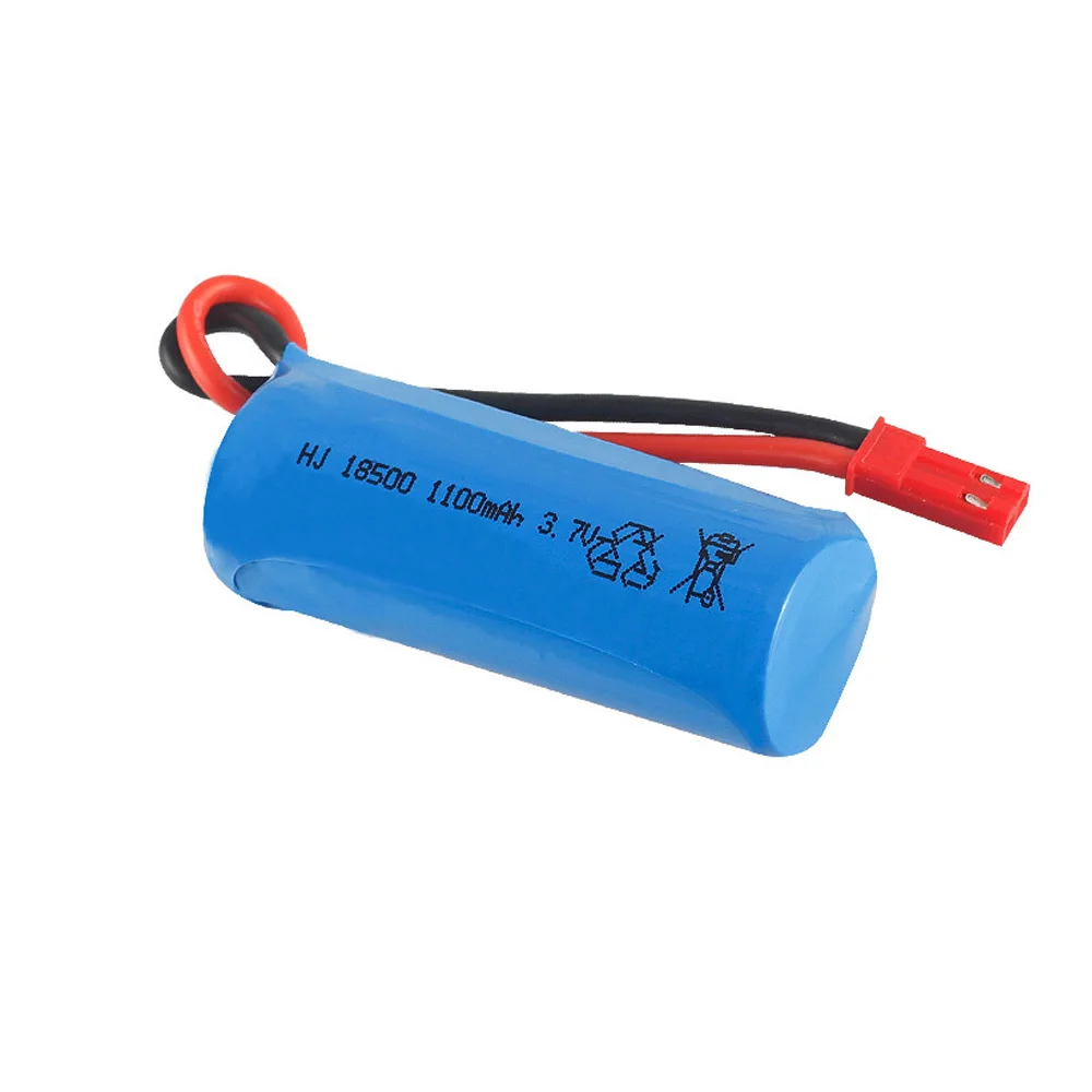 3.7V 1100mAh bateria Lipo 18500 dla S900 FT008 helikopter zdalnego sterowania/łódź 3.7V bateria lipo SM/JSTPlug dla RC zabawki