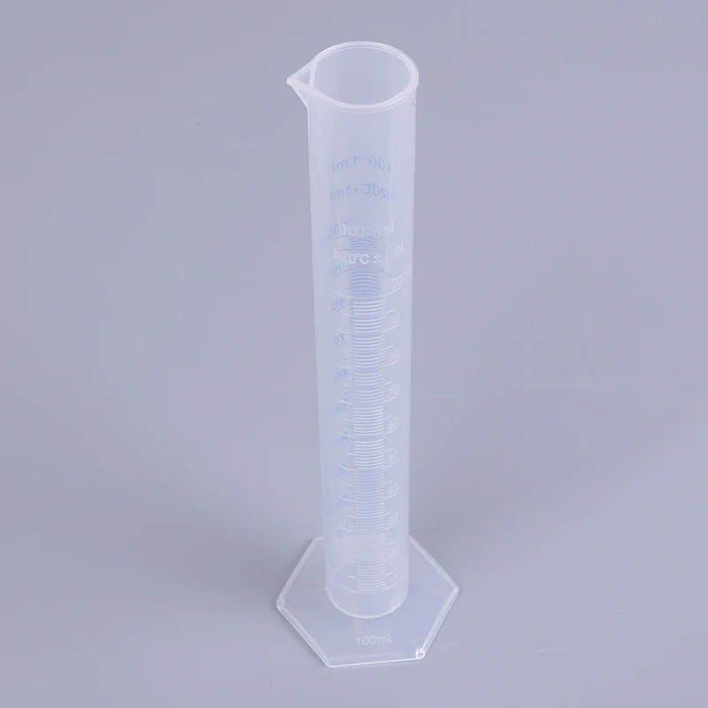 100ml Measuring Cylinder Blue Scale Acid And Alkali Resistant Measuring Cylinder