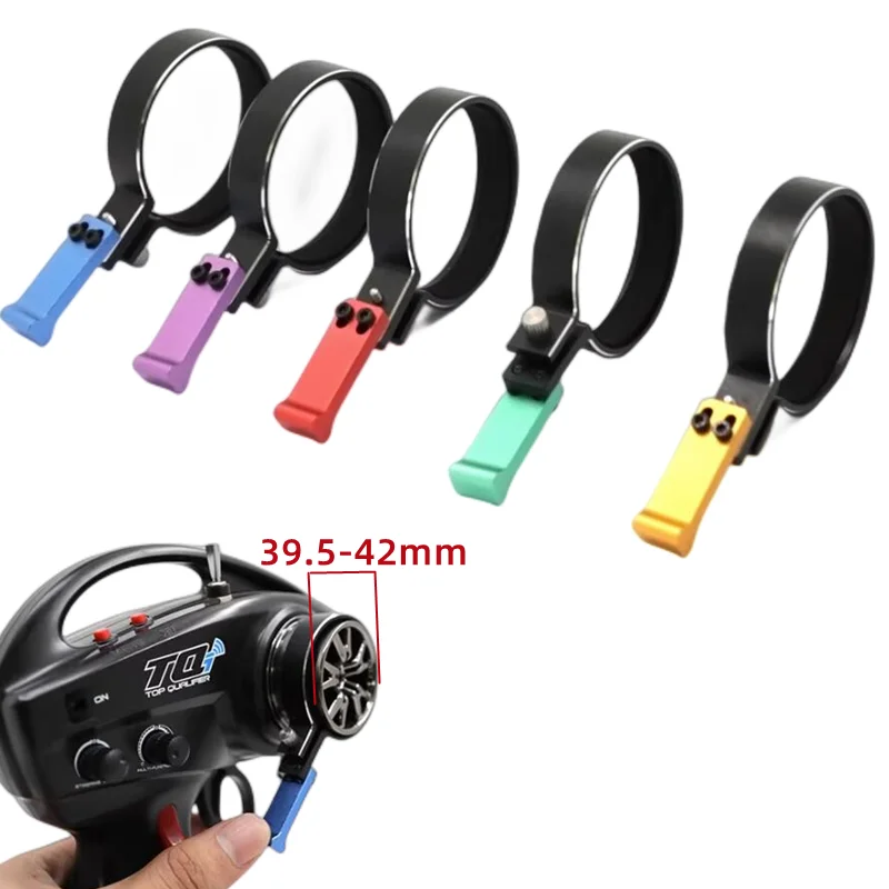 

One-handed Adapter Transmitter Steering Switch Wheel Handwheel Controller Trigger for Scx10 Trx4 Trx6 1/10 Climbing RC Car