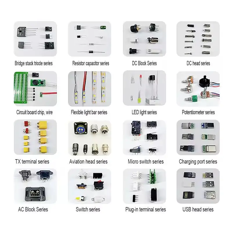 Optimierte Mini-Löt maschine & Station für USB-Punkts ch weißen Gleichstromst ecker und LED-Licht-Netz kabel löten