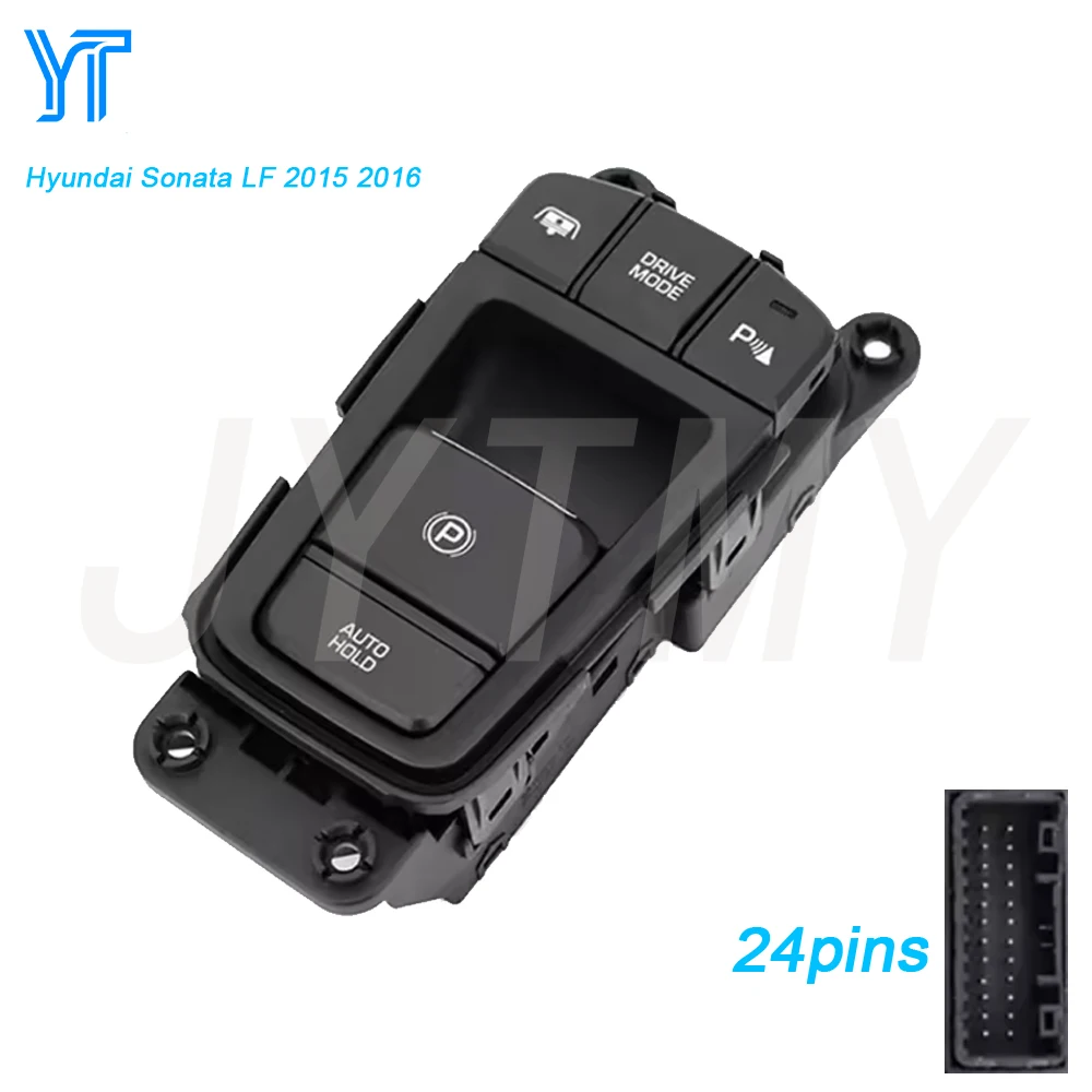 

For Hyundai Sonata LF 2015 2016 Electronic Handbrake Switch Parking Brake Button Car Accessories 93300-C1610