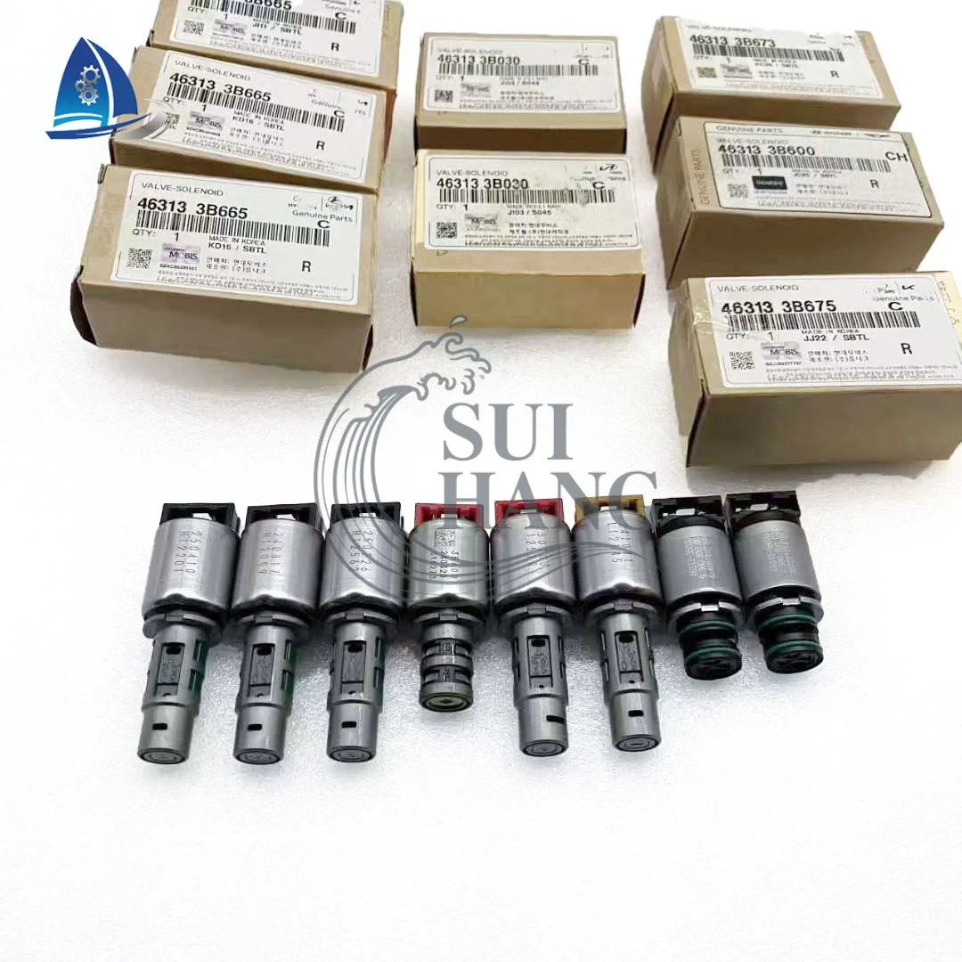 

A6LF1, A6LF2, A6LF3, A6MF1, A6MF2 | 6-Speed Transmission Solenoid Valve Assembly Kit (8PCS) – Fit for Hyundai, Kia,Chevrolet ix