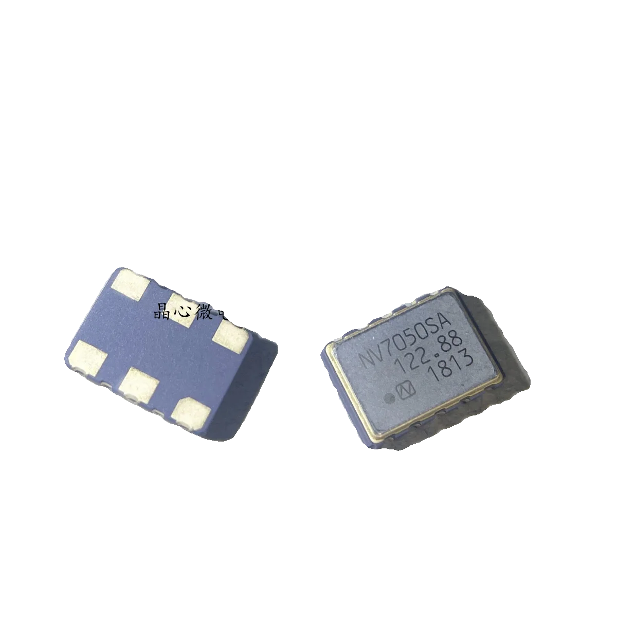 2PCS NV7050SA NDK VCXO Differential Voltage Controlled Crystal Oscillator LVPECL 5070 122.88MHZ 122.88M 3.3V 5 * 7 Output New