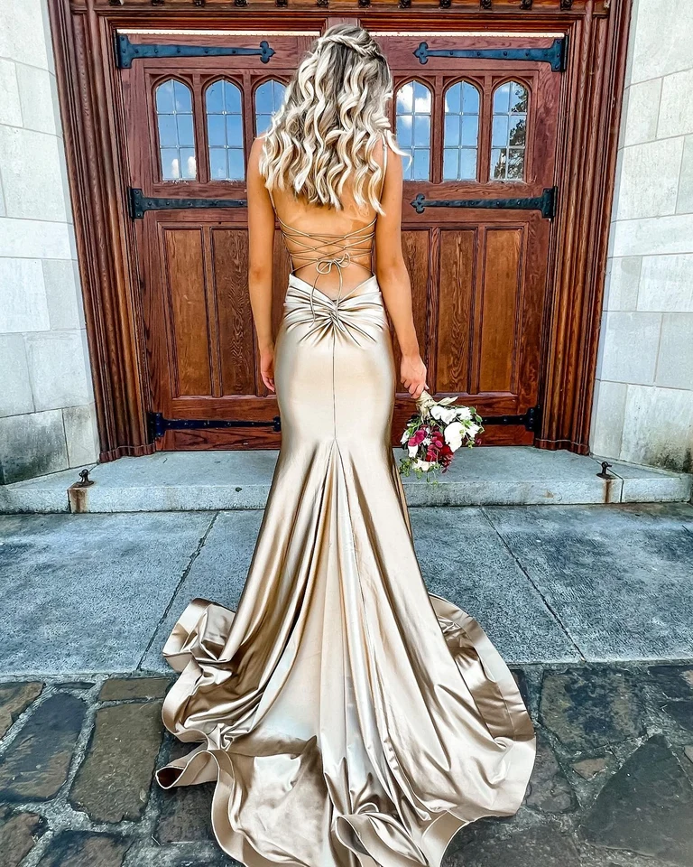 gold mermaid wedding dresses Rose Gold Sequins Dresses Mermaid Detachable Skirt