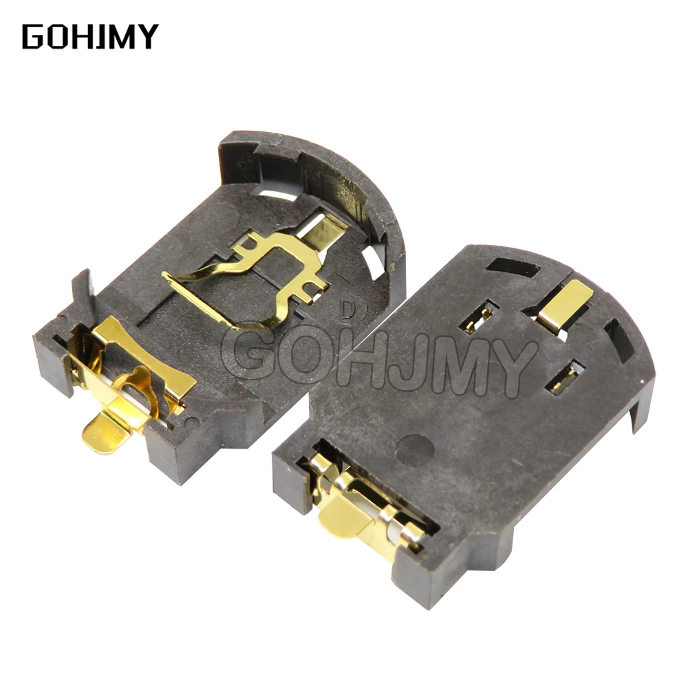 ボタン電池ホルダー,バッテリー収納ボックス,BS-2, BS-5, Bs-6, Bs-8,3v,cr1220,CR2025,cr2032,新品,5個