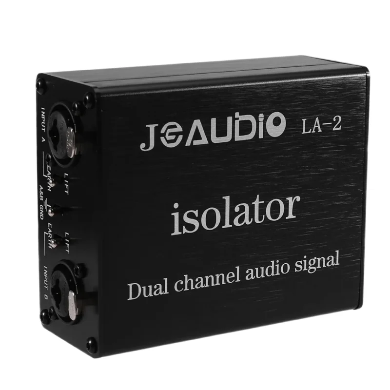 ABUO-JR الصوت المزدوج XLR المزدوج 6.5 المعزل الحد من الضوضاء الصوت الحالي الصوت أسفل الضوضاء المضادة للتردد