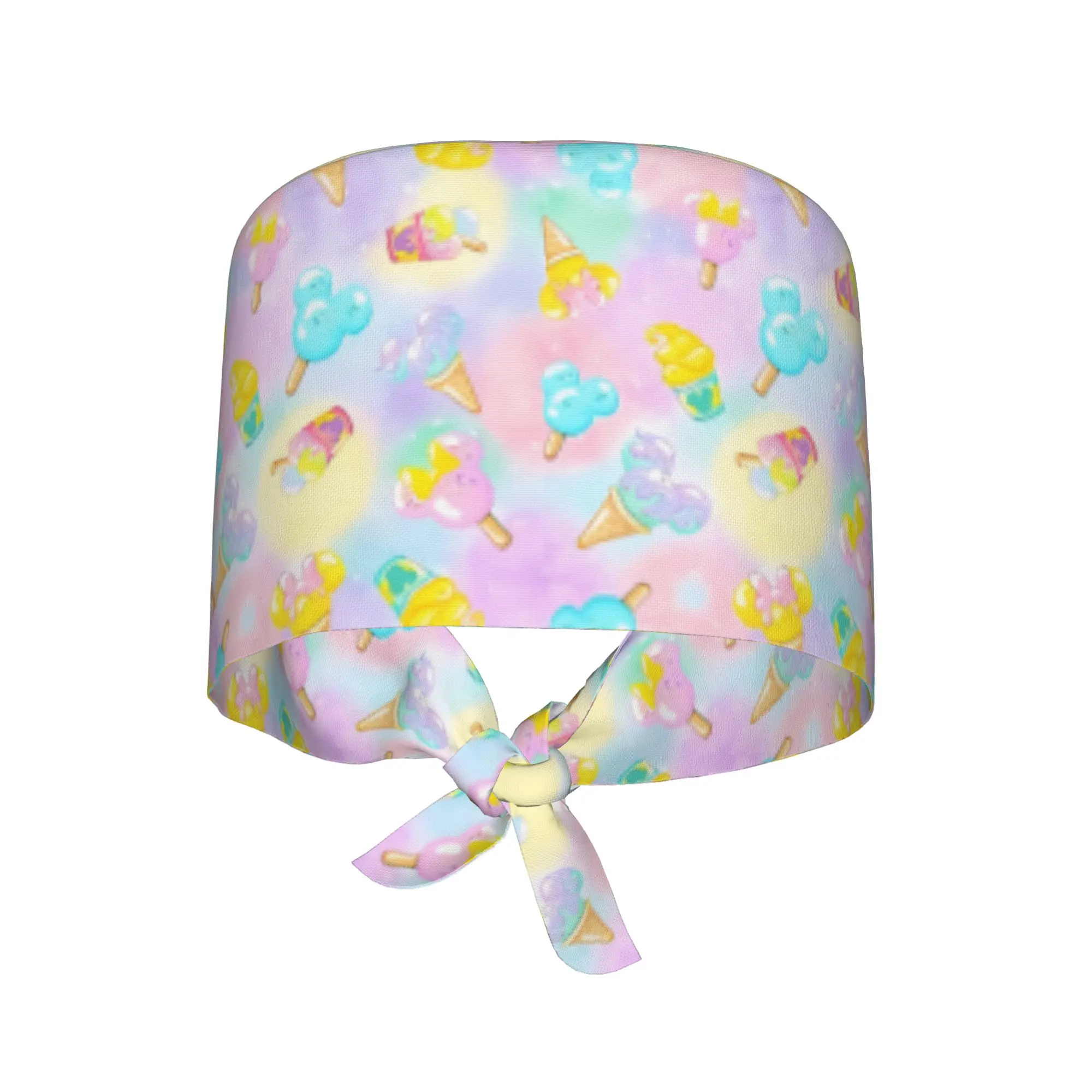 Mouse Head Ice Cream  WorkCap Work Working Cap Adgusted Fashion Printed Multi-Scenario